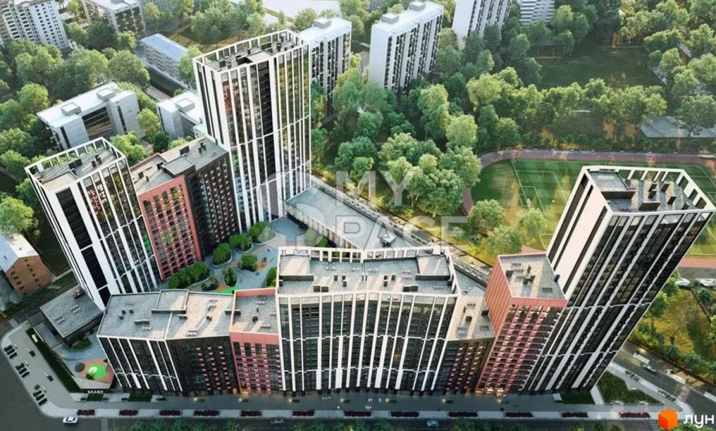 ЖК Старт, вул. Котарбінського В. 24, 2к, 68,5м2, 3-пов.